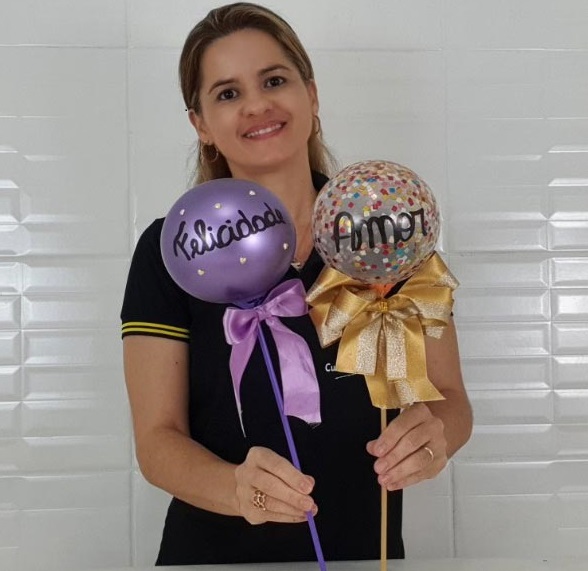 juliana arte com balão