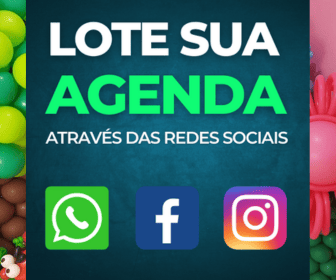 Lote sua Agenda Através das Redes Sociais