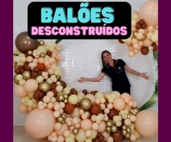 Curso de Balões Desconstruídos
